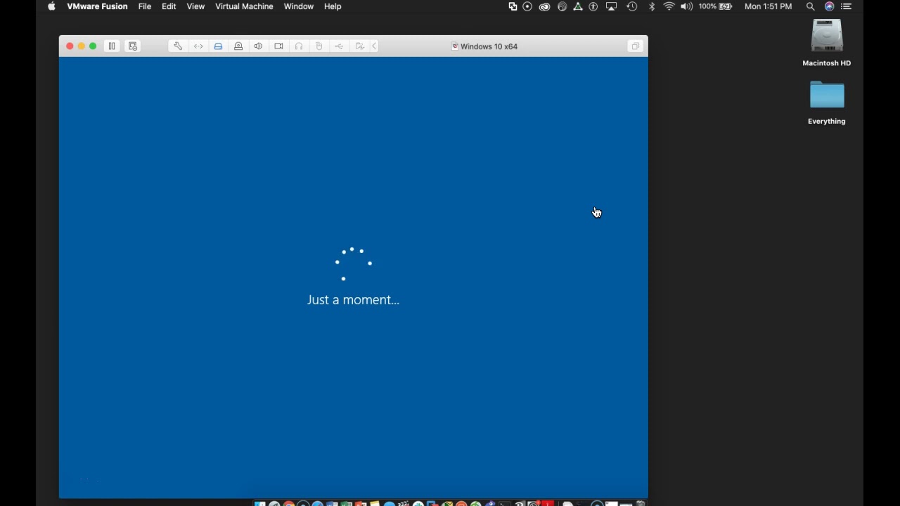 download windows 10 for mac and use for vmware